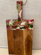 Load image into Gallery viewer, Resin &amp; Acacia Wood Serving Board
