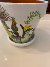 Load image into Gallery viewer, Decoupage Plant Pot
