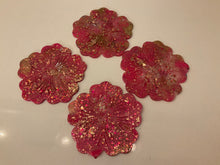 Load image into Gallery viewer, Resin Flower Coasters
