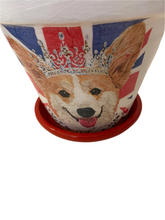 Load image into Gallery viewer, Decoupage Plant Pot
