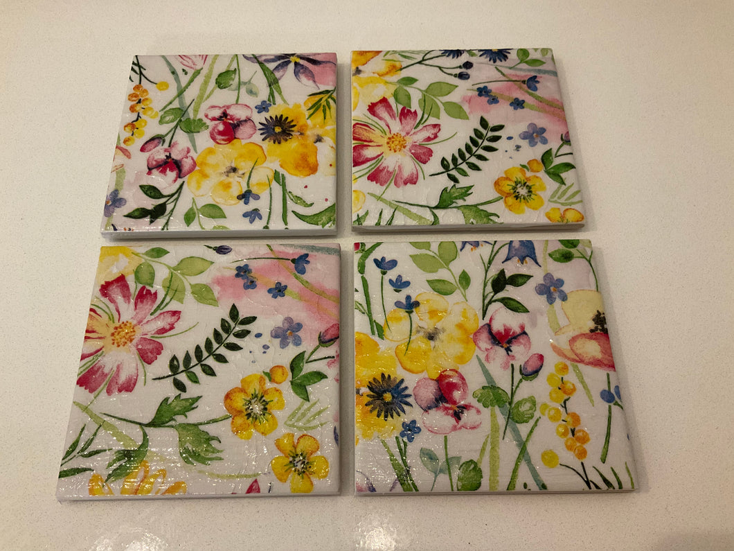 Ceramic & Decoupage Coasters