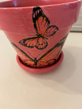 Load image into Gallery viewer, Decoupage Plant Pot
