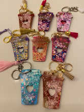 Load image into Gallery viewer, Resin Coffee Cup Key Rings

