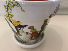 Load image into Gallery viewer, Decoupage Plant Pot
