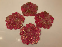 Load image into Gallery viewer, Resin Flower Coasters
