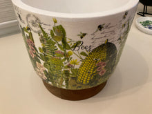 Load image into Gallery viewer, Decoupage Plant Pot
