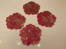 Load image into Gallery viewer, Resin Flower Coasters
