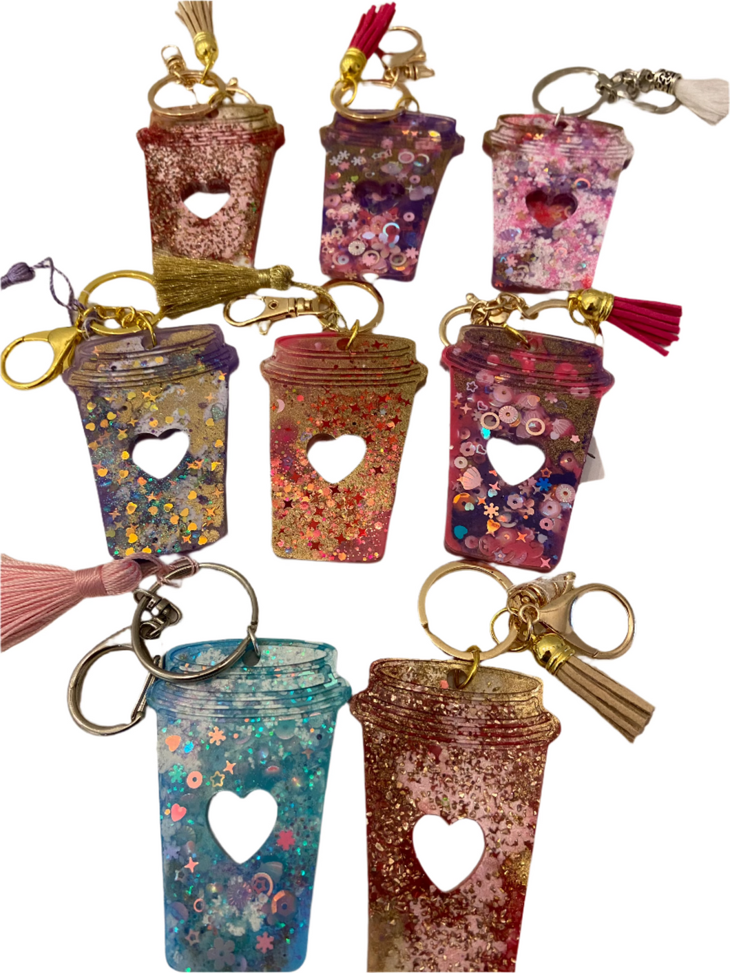 Resin Coffee Cup Key Rings – Jules Nesting & Design