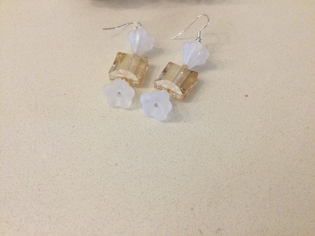 Swarovski Crystal Christmas Bon Bon Earrings
