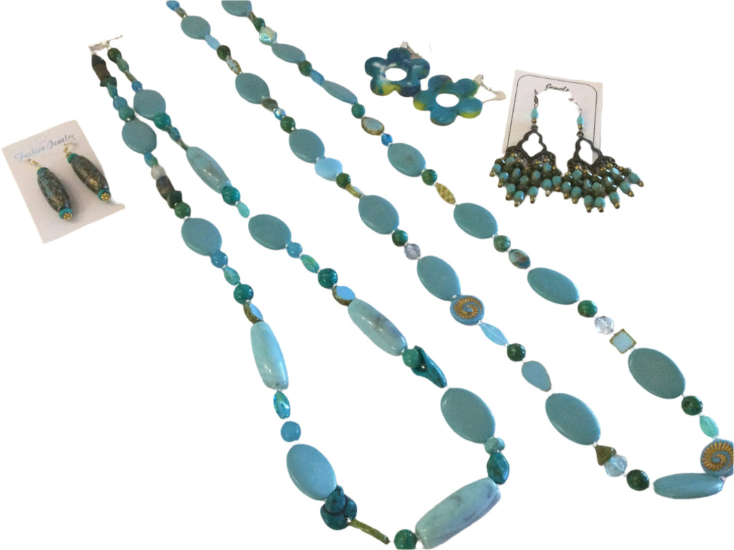 The Blues Necklaces & Earrings