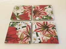 Load image into Gallery viewer, Christmas Ceramic &amp; Decoupage Coasters
