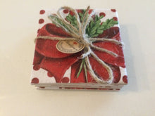 Load image into Gallery viewer, Christmas Ceramic &amp; Decoupage Coasters
