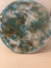 Load image into Gallery viewer, Resin &amp; Bamboo Lazy Susan
