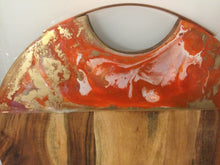 Load image into Gallery viewer, Resin &amp; Acacia Wood Serving Board

