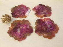 Load image into Gallery viewer, Resin Flower Coasters
