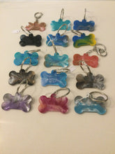 Load image into Gallery viewer, Resin Bone Keyrings
