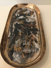 Load image into Gallery viewer, Copper &amp; Resin Tray
