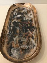 Load image into Gallery viewer, Copper &amp; Resin Tray
