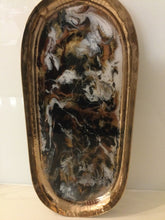 Load image into Gallery viewer, Copper &amp; Resin Tray
