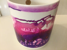 Load image into Gallery viewer, Alcohol Inks Plant Pot
