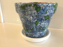 Load image into Gallery viewer, Decoupage Plant Pot
