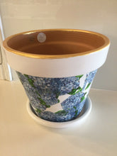 Load image into Gallery viewer, Decoupage Plant Pot
