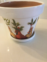 Load image into Gallery viewer, Decoupage Plant Pot
