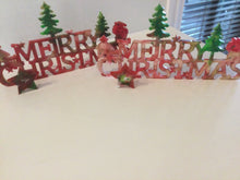 Load image into Gallery viewer, Resin &quot;Merry Christmas&quot; Signs
