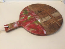 Load image into Gallery viewer, Resin &amp; Acacia Wood Serving Board
