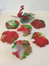 Load image into Gallery viewer, Resin Flower Coasters
