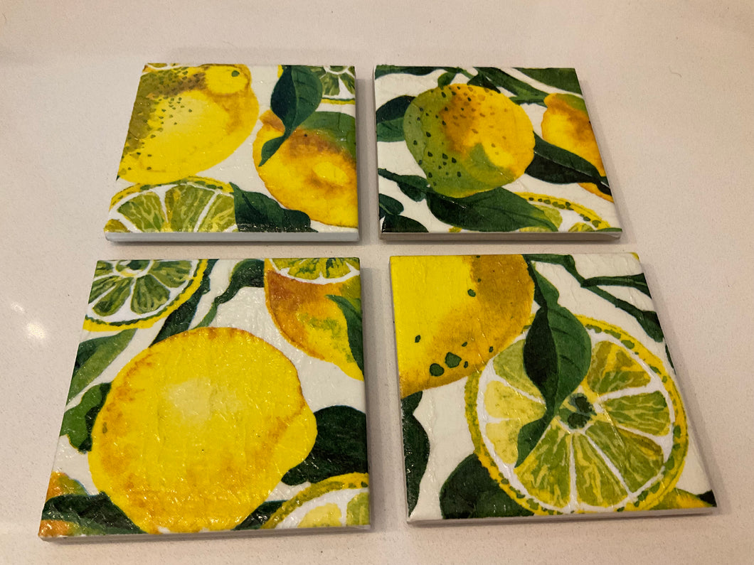 Ceramic & Decoupage Coasters