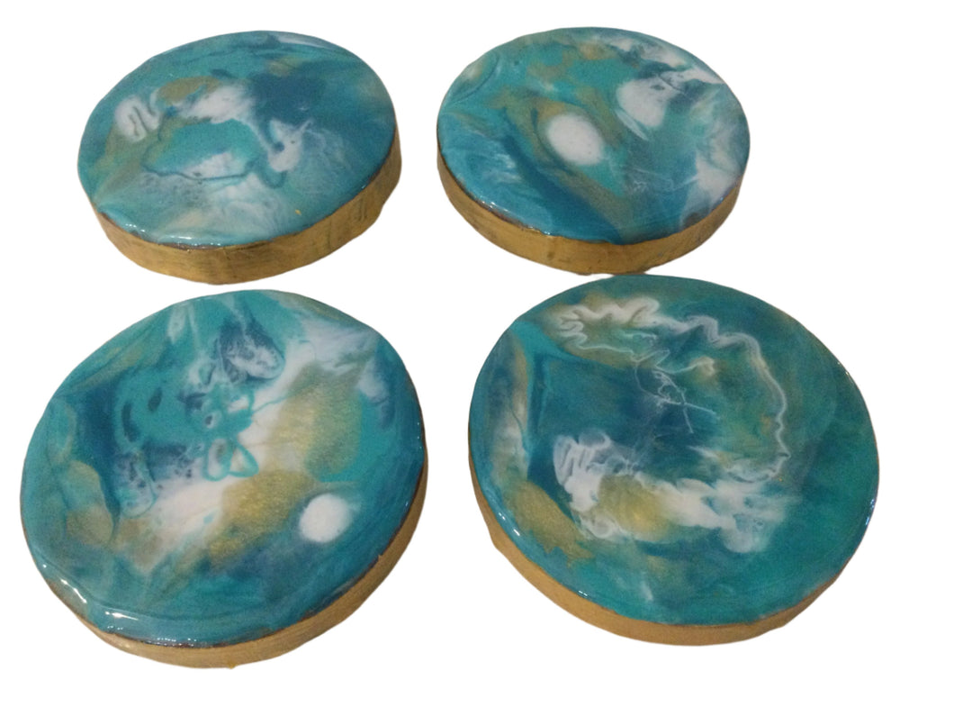 Resin & Wood Coasters