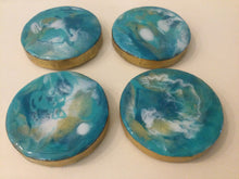 Load image into Gallery viewer, Resin &amp; Wood Coasters
