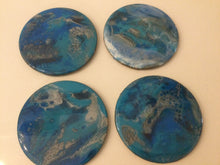 Load image into Gallery viewer, Resin &amp; Cork Coasters
