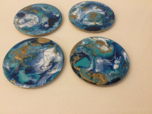 Load image into Gallery viewer, Resin &amp; Cork Coasters
