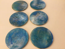 Load image into Gallery viewer, Resin &amp; Cork Coasters
