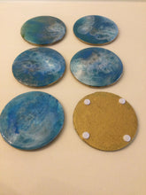 Load image into Gallery viewer, Resin &amp; Cork Coasters
