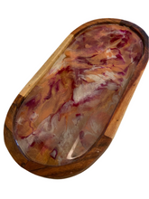 Load image into Gallery viewer, Resin &amp; Wood Tray

