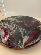 Load image into Gallery viewer, Resin &amp; Wood Lazy Susan
