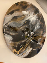 Load image into Gallery viewer, Resin &amp; Acacia Wood Lazy Susan
