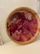 Load image into Gallery viewer, Bamboo &amp; Resin Tray
