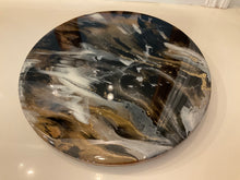 Load image into Gallery viewer, Resin &amp; Acacia Wood Lazy Susan
