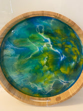 Load image into Gallery viewer, Bamboo &amp; Resin Tray
