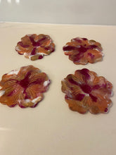 Load image into Gallery viewer, Resin Flower Coasters
