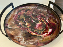 Load image into Gallery viewer, Wrought Iron &amp; Resin Tray
