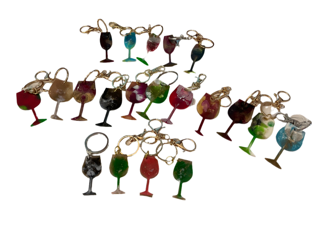 Resin Key Rings