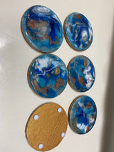 Load image into Gallery viewer, Resin &amp; Wood Coasters
