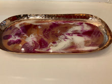 Load image into Gallery viewer, Resin Copper Tray
