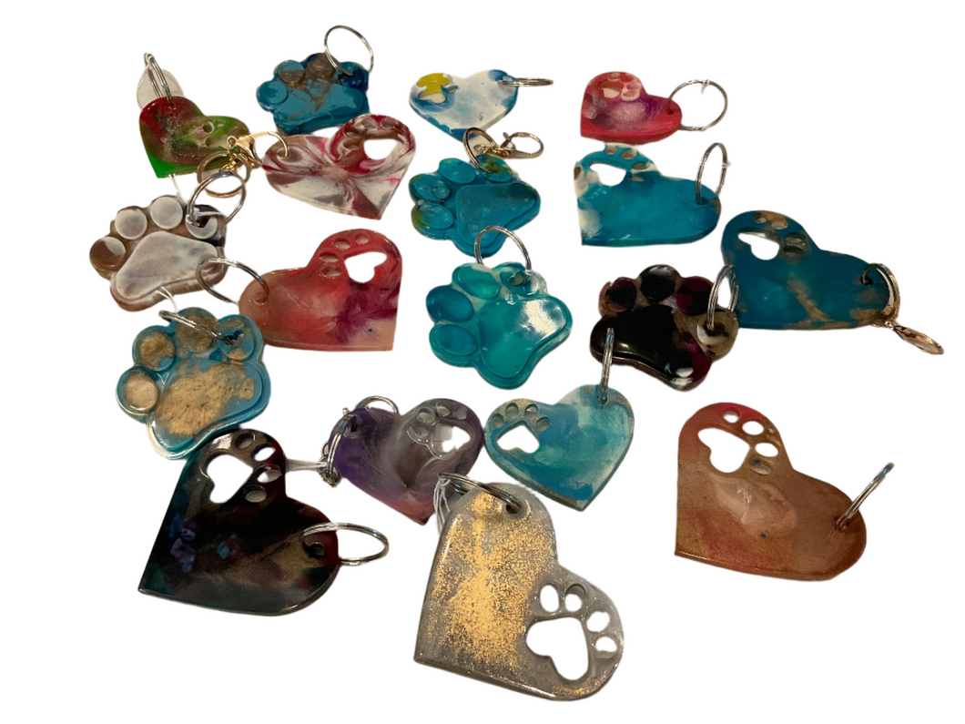 Resin Key Rings