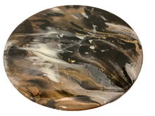 Load image into Gallery viewer, Resin &amp; Acacia Wood Lazy Susan
